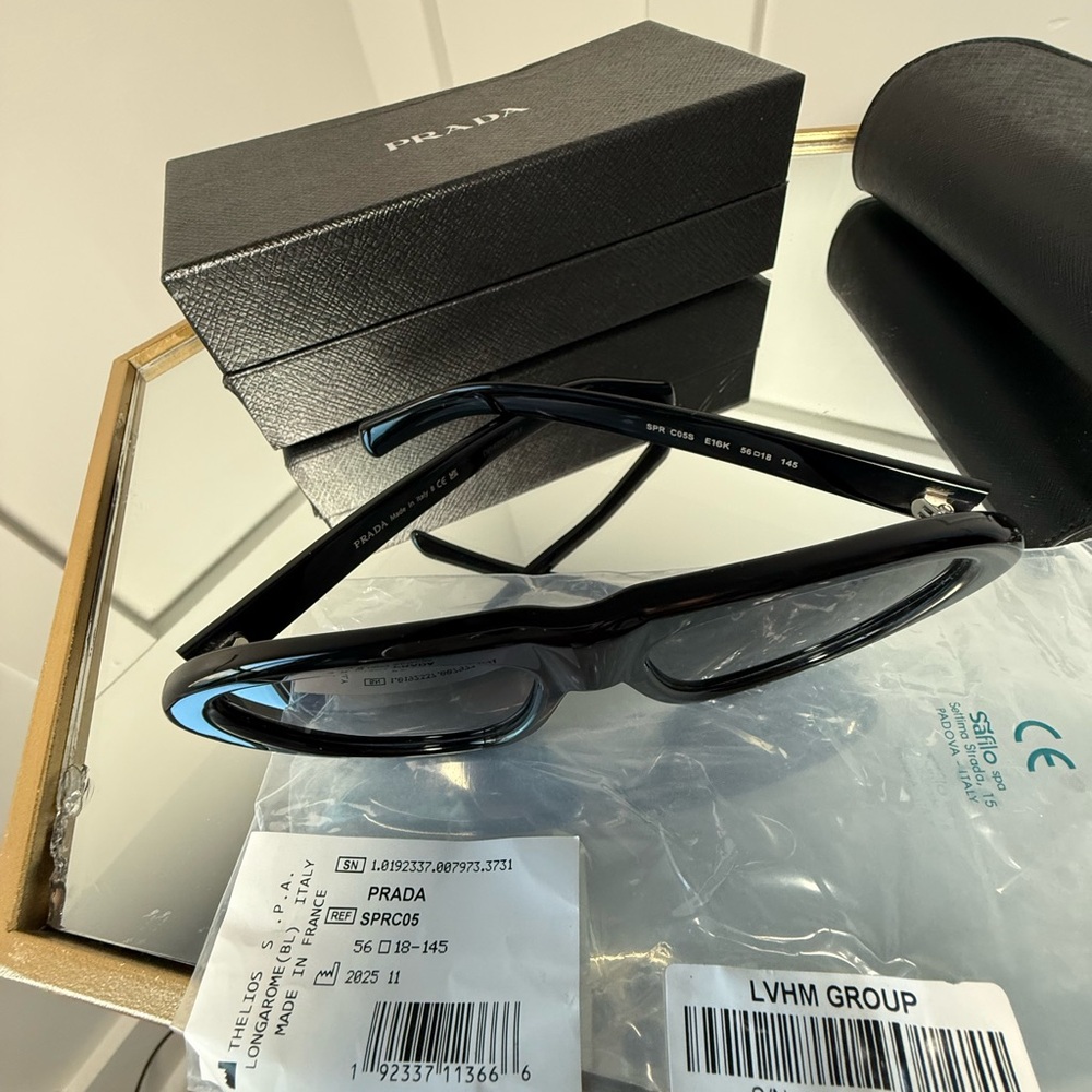 Prada Black Women's Sunglasses - Picture 7 of 12